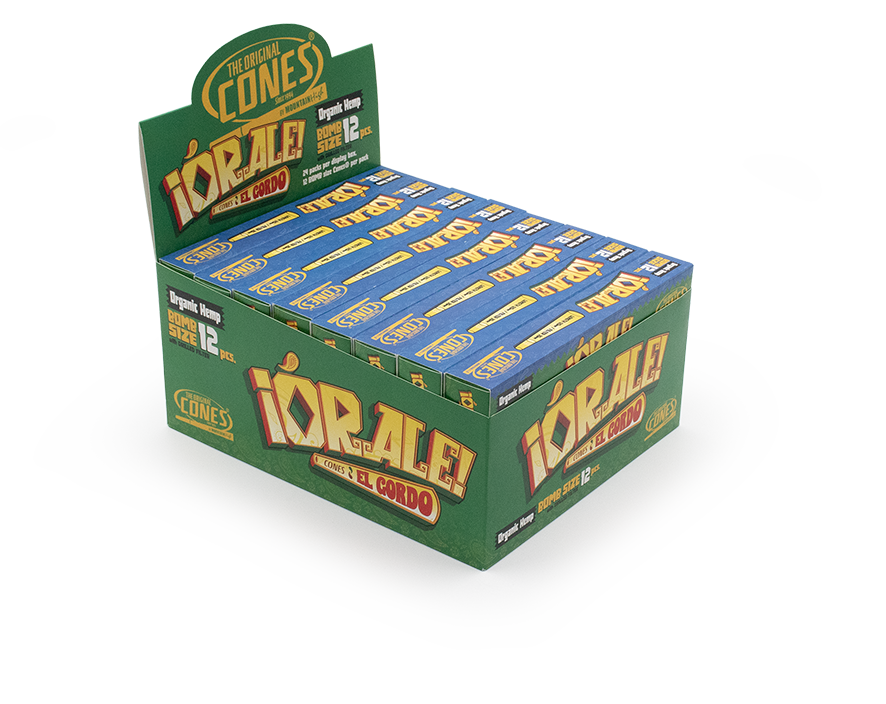 CONES IORALE ORGANIC HEMP BOMB SIZE 12/PK 24PK/BOX