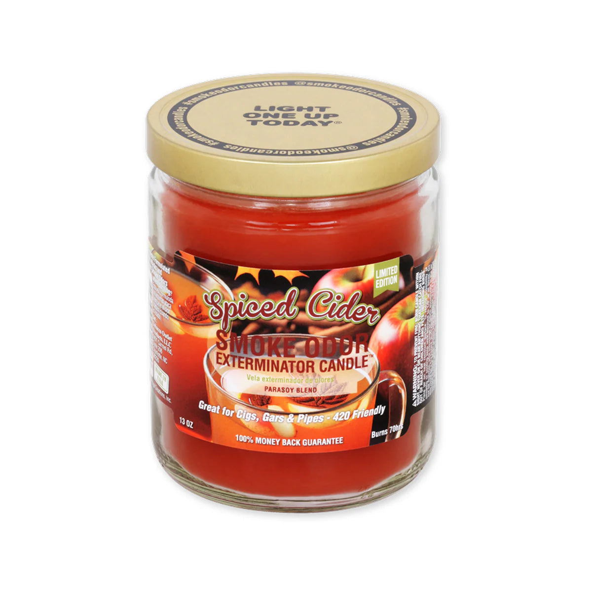 SMOKE ODOR CANDLE 13oz SPICED CIDER