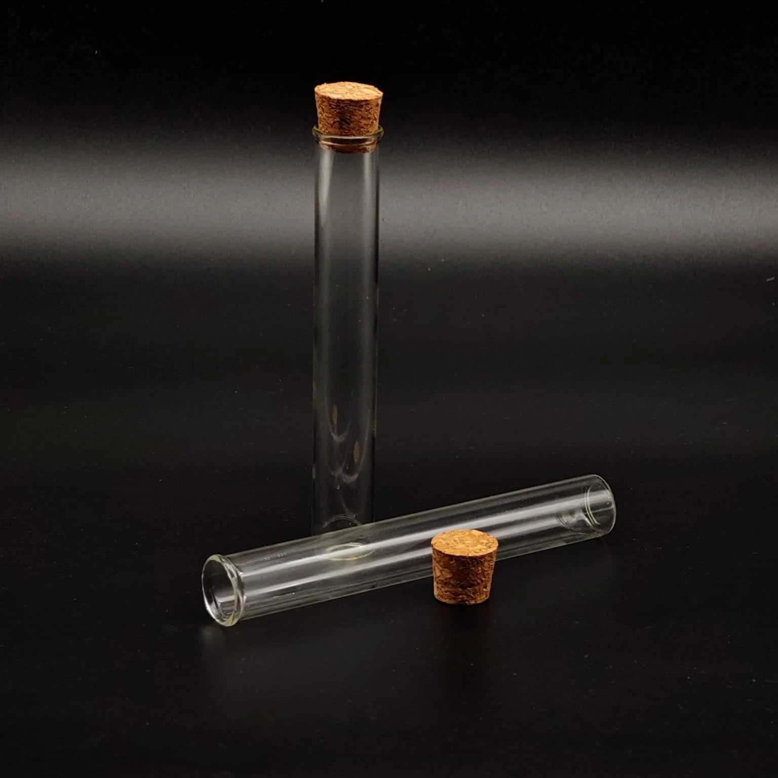 137x20mm CORK TUBE GLASS 35 PACK