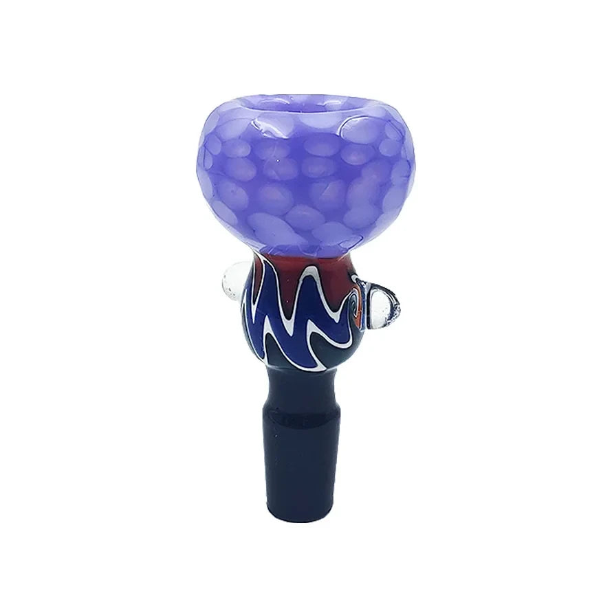 MSBL12 BOWL 14mm male WIGWAG W/SLIME COLOR