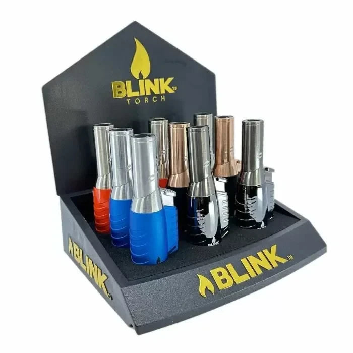 BLINK DECO SADDLE TORCH TRIPLE FLAME 9CT/DISPLAY