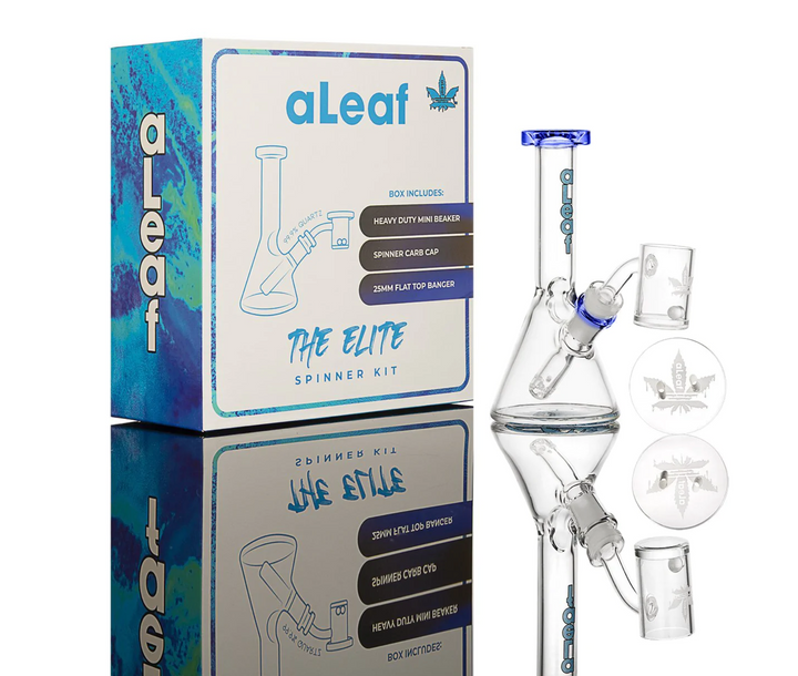 ALEAF THE ELITE SPINNER KIT W/14MM BANGER ALSK1002 BLUE