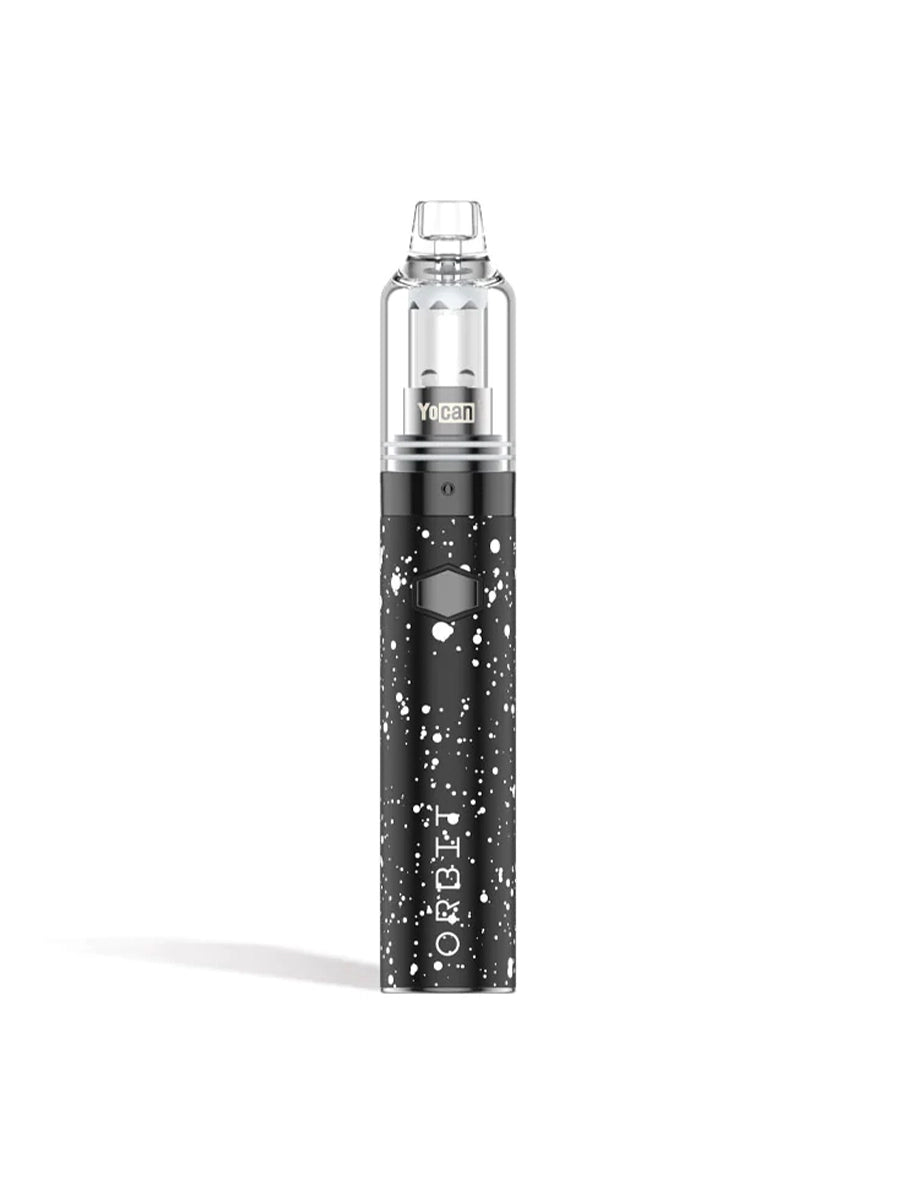 YOCAN WULF ORBIT CONCENTRATE VAPORIZER W/QUARTZ BALLS BLACK WHITE