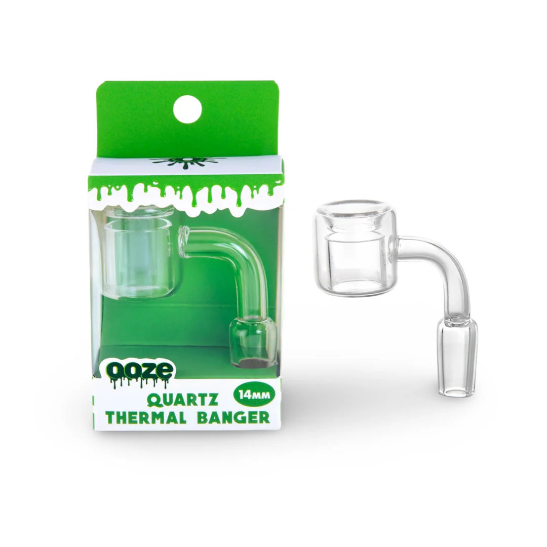 OOZE QUARTZ BANGER 14MM 1CT GREEN