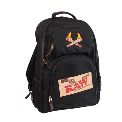 RAW SMELL PROOF BACKPACK BLACK