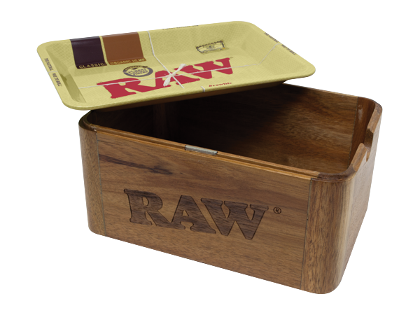 RAW CACHE BOX WITH TRAY LID MINI