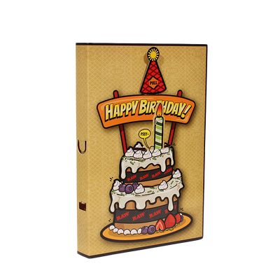 RAW POP-UP BIRTHDAY CARD 5pk