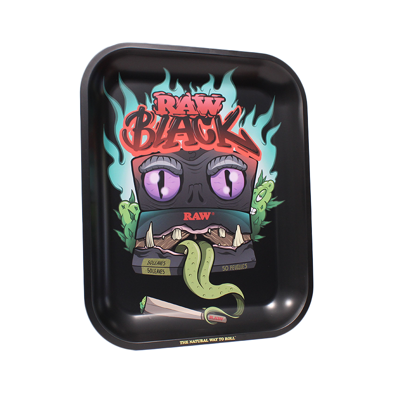 RAW BLACK MONSTER ROLLING TRAY LARGE 05767