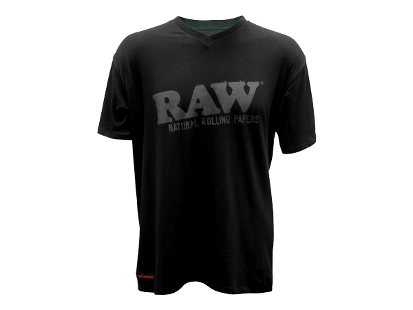 RAW SHORT SLEEVE BLACK SHIRT XSMALL