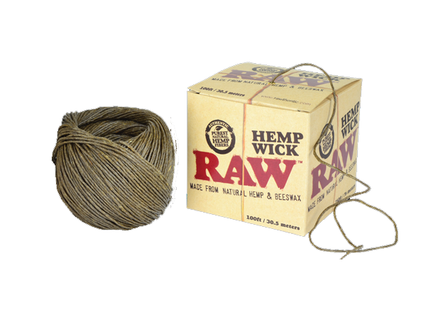 RAW HEMP WICK BALL 100FT/30.5 METERS