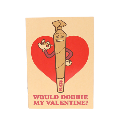 RAW VALENTINES DAY CARD 10ct/BOX