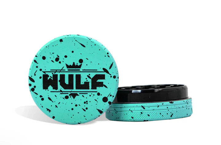WULF GRINDER 2PT 65MM TEAL BLACK SPLATTER