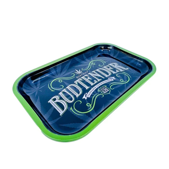 GREEN LINE METAL ROLLING TRAY 11'X7.5