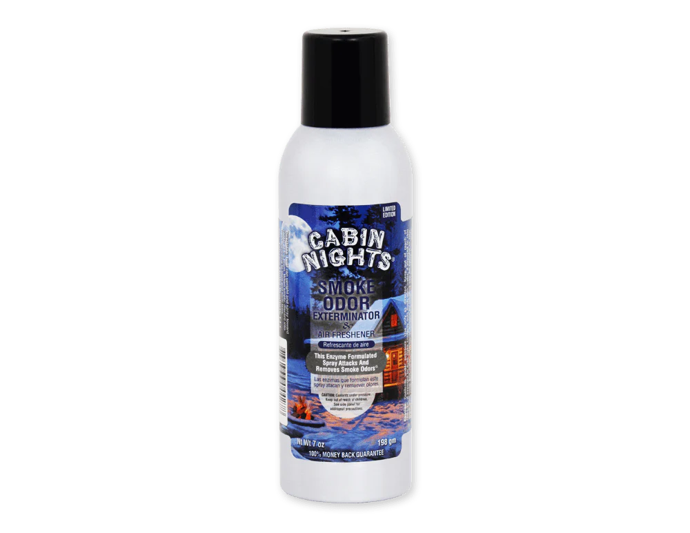SMOKE ODOR AIR FRESHENER 7oz CABIN NIGHTS