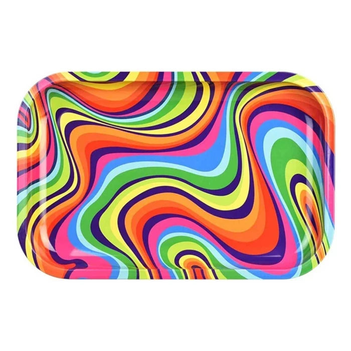 GREEN LINE METAL ROLLING TRAY 11'X7.5
