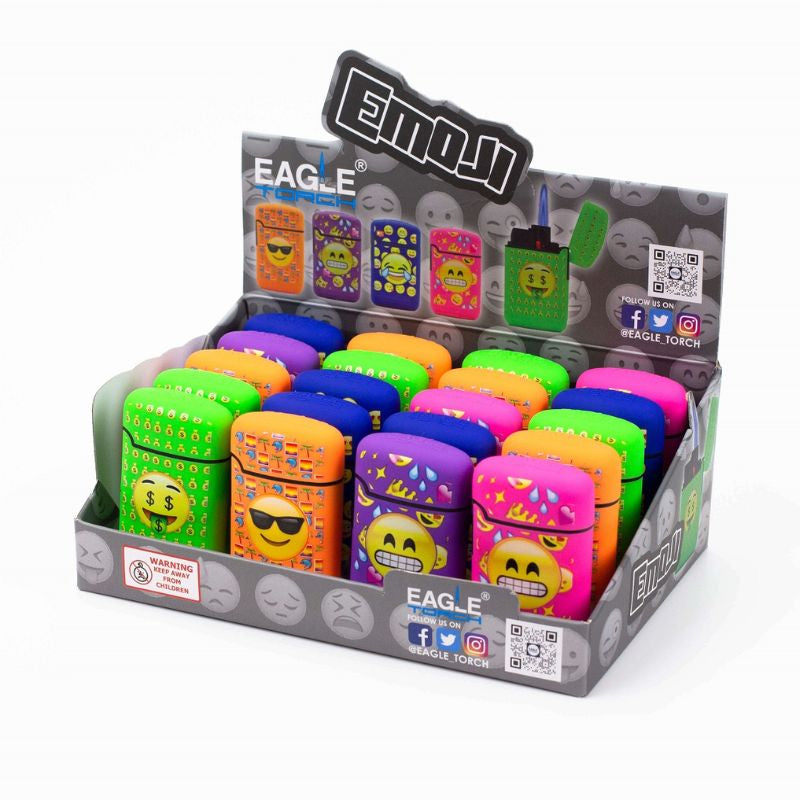 EAGLE TORCH EMOJI LIGHTER 20/BX PT113EJ