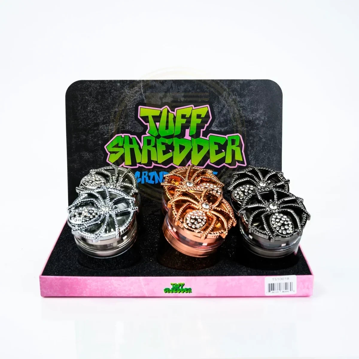 TUFF SHREDDER GRINDER 63MM 4PT TS10018 ASST COLORS