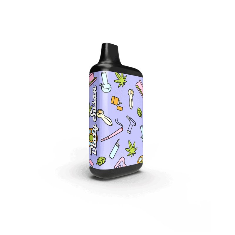 BLAZY SUSAN SECRET VAPE BATTERY 1000mah PURPLE MIX DESIGN