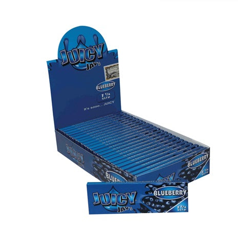 JUICY JAYS BLUEBERRY 1 1/4 24/BOX