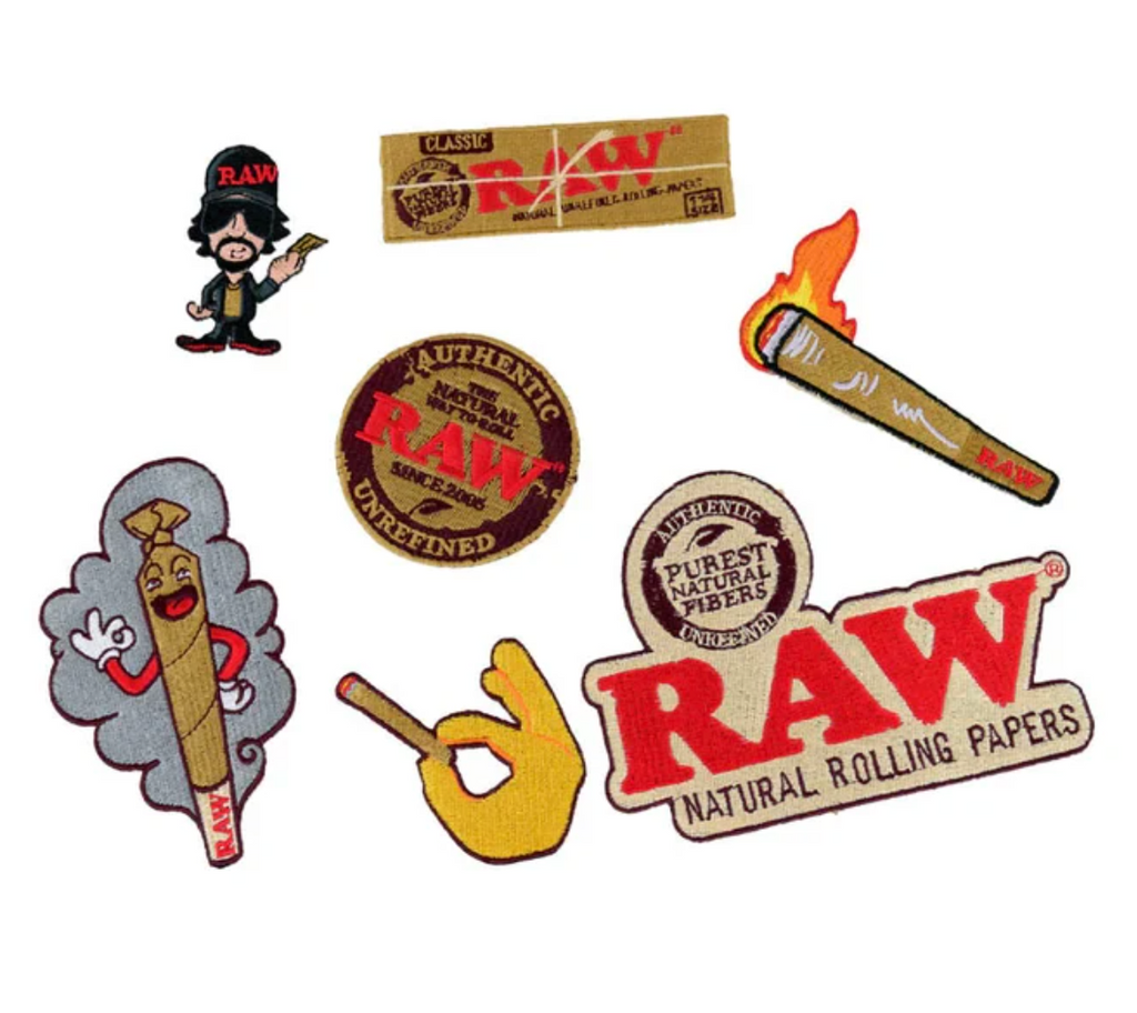 RAW SMOKERS PATCH COLLECTION 7/Pk