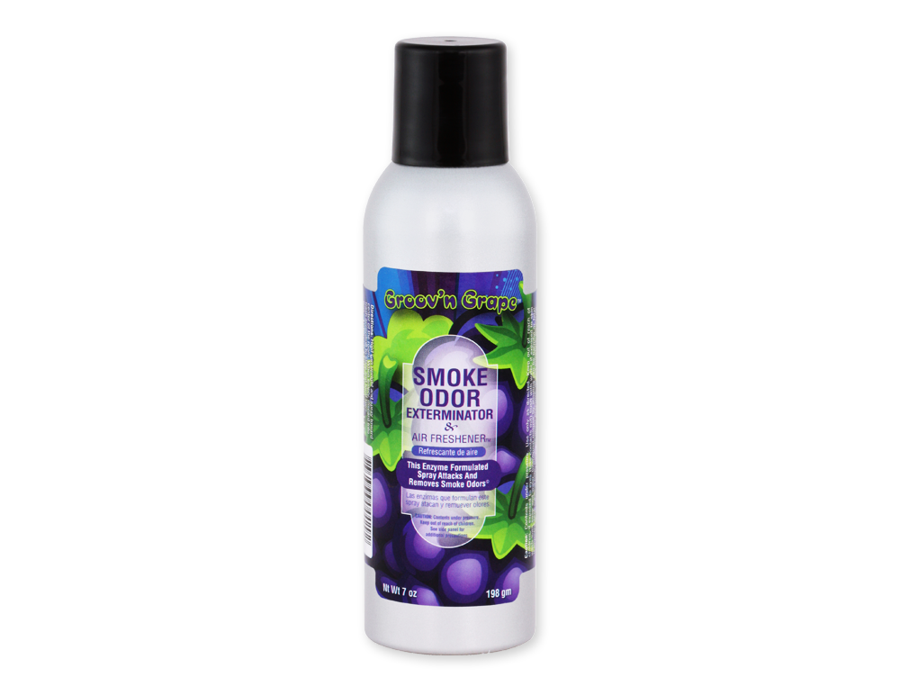 SMOKE ODOR AIR FRESHENER 7oz GROOV'S GRAPE