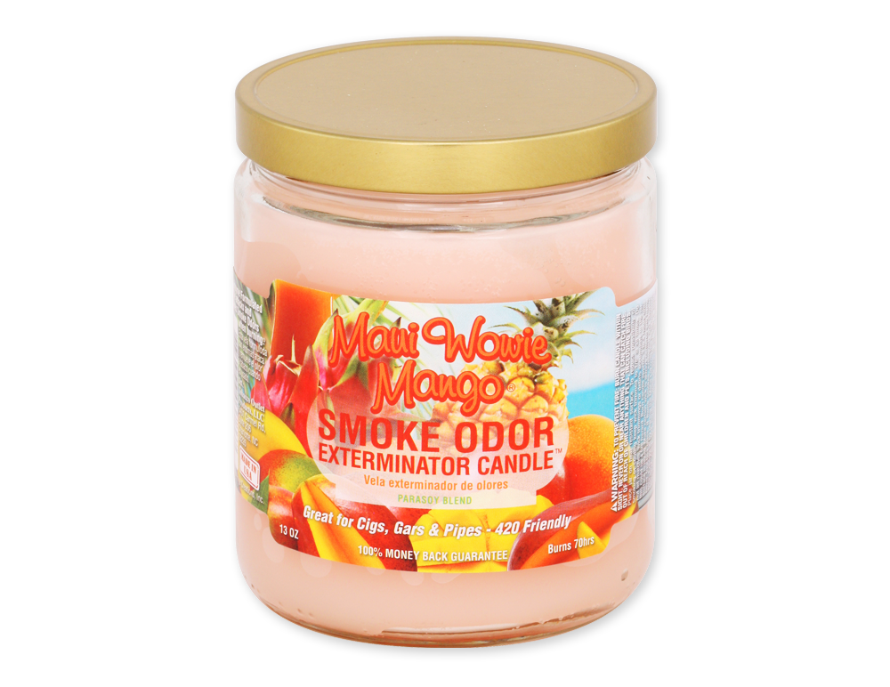 SMOKE ODOR CANDLE 13oz MAUI WOWIE MANGO