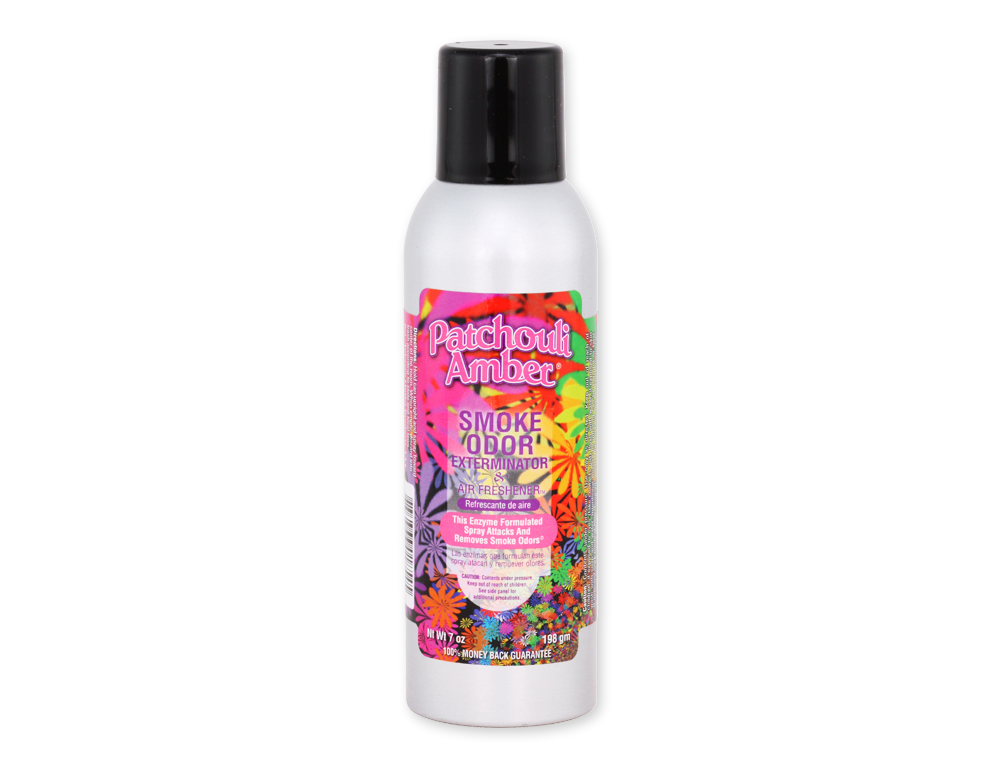 SMOKE ODOR AIR FRESHENER 7oz PATCHOULI AMBER