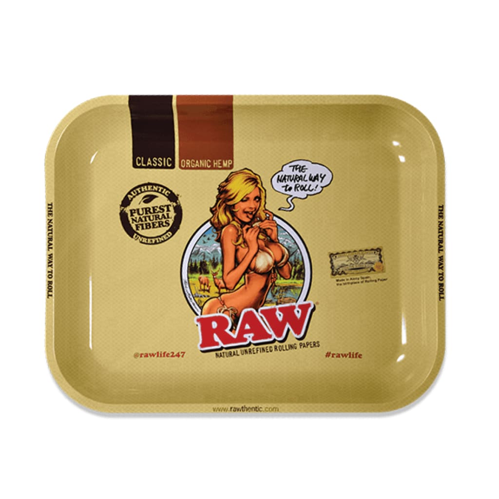 RAW ROLLING TRAY LARGE