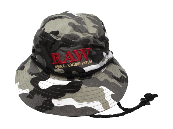RAW SMOKERMAN'S HAT MEDIUM SIZE CAMO