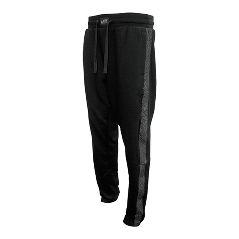 RAW BLACK SWEATPANTS W/SIDE LOGO TONAL SIDE LOGO SMALL