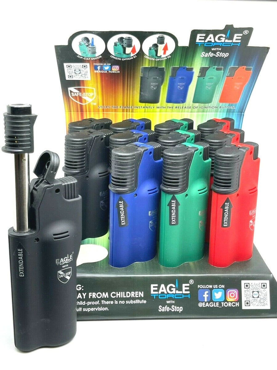 EAGLE TORCH EXTENDABLE 12CT/DISPLAY PT159EX