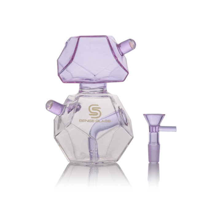SENSE GLASS LUXE CRYSTAL WATERPIPE 6