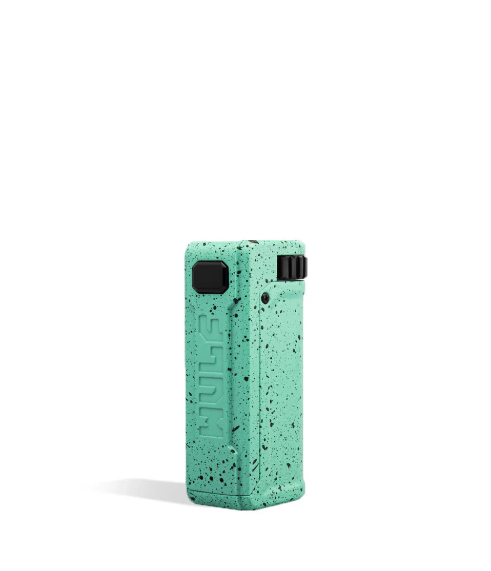 YOCAN WULF UNI S ADJUSTABLE CATRIAGE VAPORIZER LIMITED EDITION TEAL BLACK SPATTER