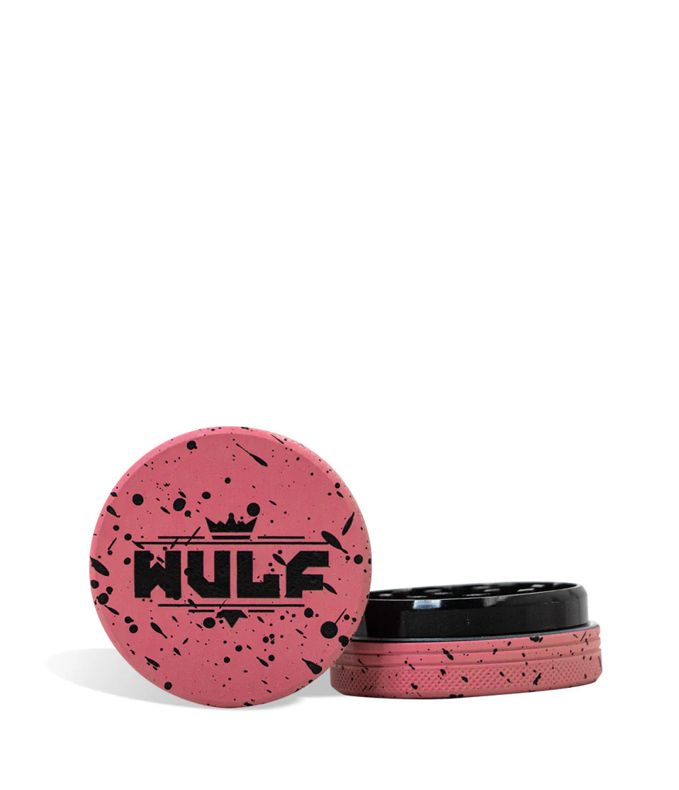 WULF GRINDER 2PT 50MM PINK BLACK SPLATTER