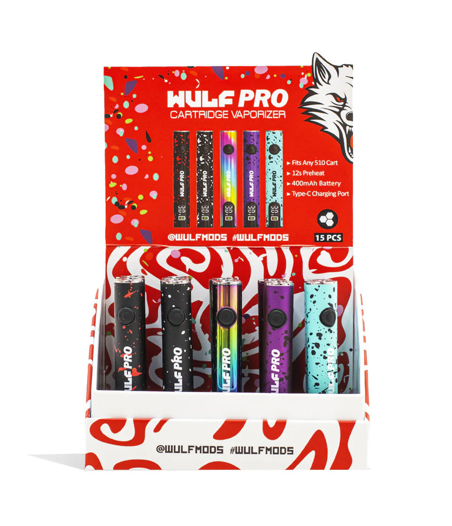 WULF MODS PRO 510 VOLTAGE BATTERY 15CT/DISPLAY