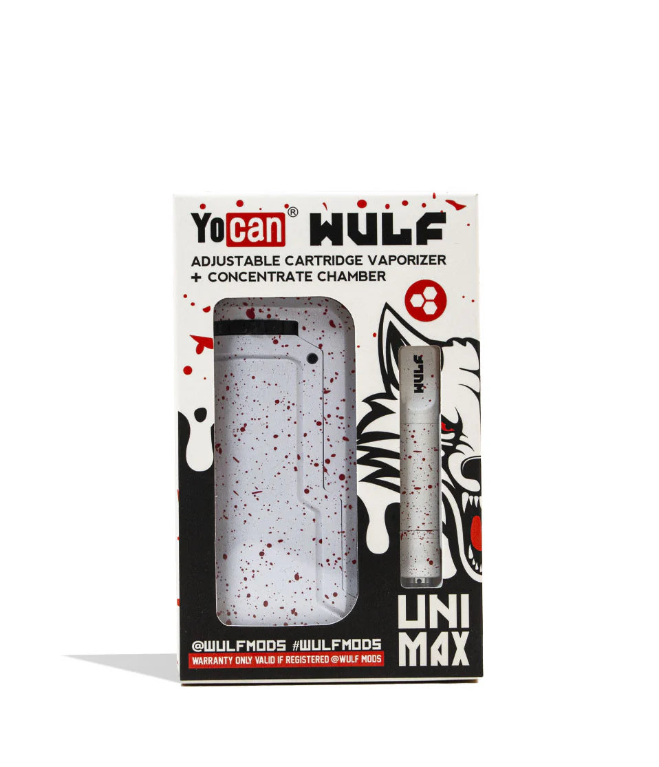 WULF YOCAN UNI MAX KIT WHITE RED SPLATTER