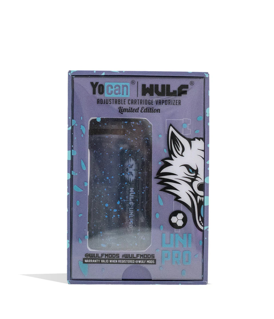WULF UNI PRO LIMITED BLACK W/BLUE SPLATTER