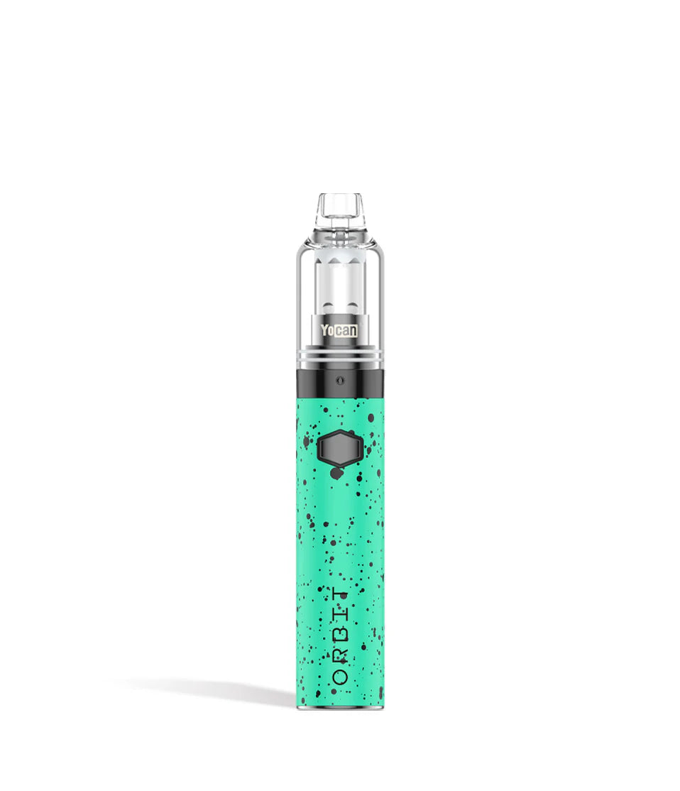 YOCAN WULF ORBIT CONCENTRATE VAPORIZER W/QUARTZ BALLS TEAL BLACK