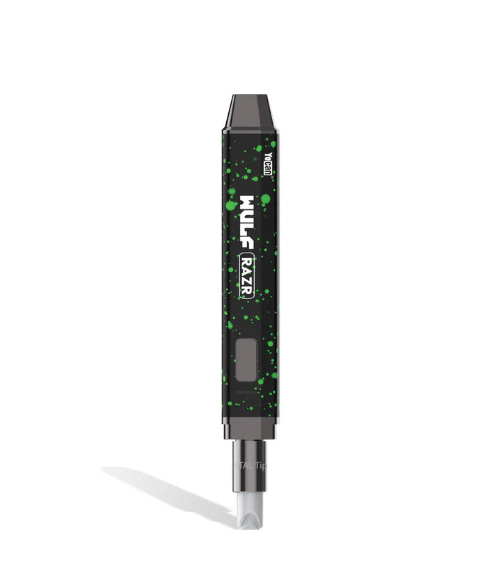 YOCAN WULF RAZR VAPORIZER KIT BLACK GREEN SPLATTER