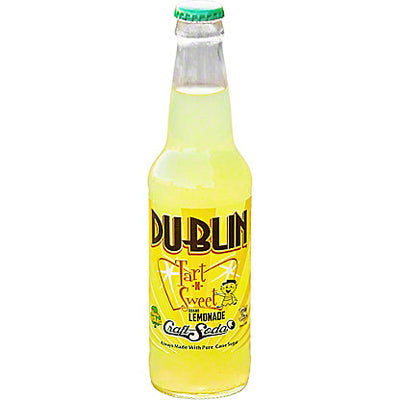 EXOTIC SODA DUBLIN 12oz. CRAFT SODA TART N SWEET LEMONADE