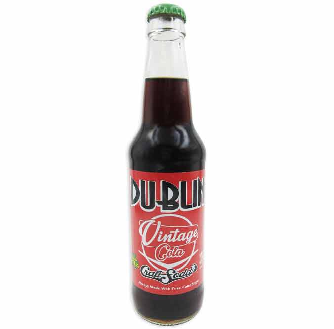EXOTIC SODA DUBLIN 12oz. CRAFT SODA VINTAGE COLA