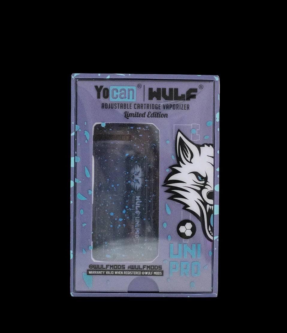 WULF UNI PRO LIMITED BLACK W/BLUE SPLATTER
