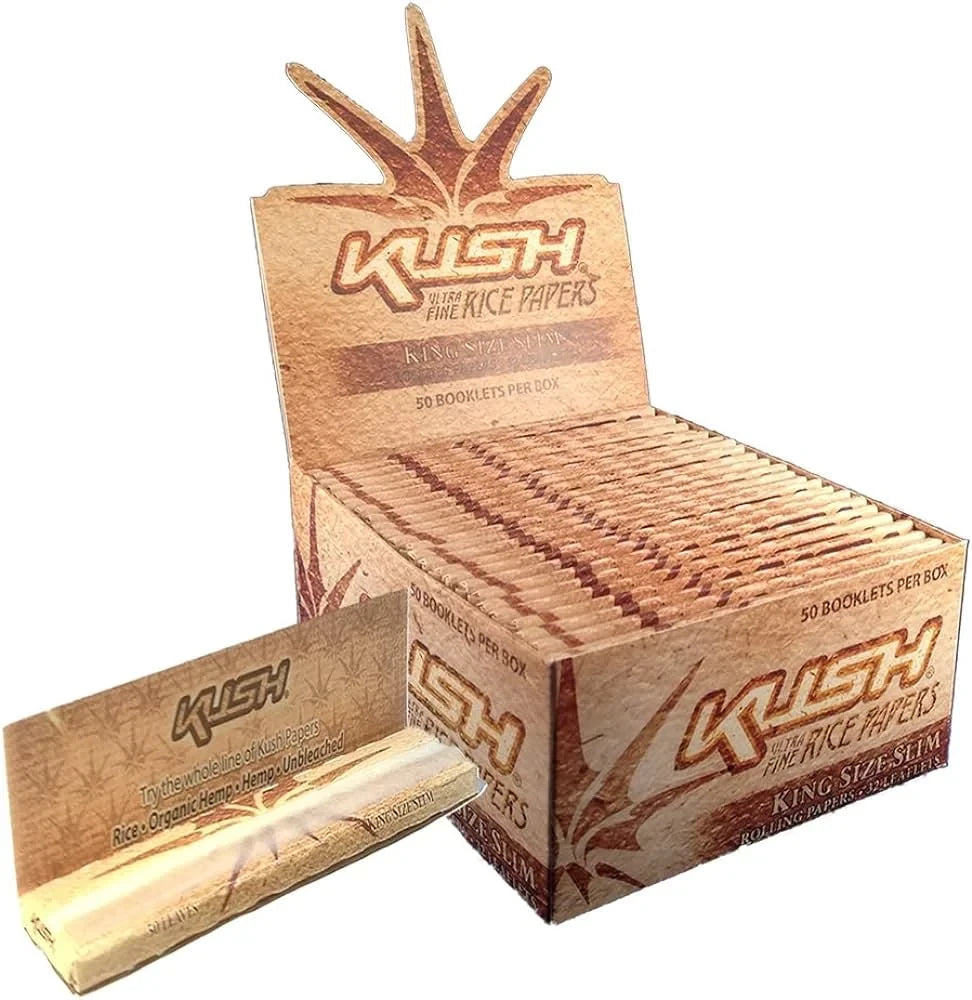 KUSH ULTRA FINE RICE PAPER KING SIZE