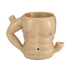FASHIONCRAFT CERAMIC MUG PIPE 