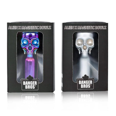 BANGER BROS ALIEN X MAGNETIC BOWLZ 14MM/19MM MALE SKULL