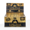 KING PALM NUTURAL HEMP ROLLING PAPERS & FILTER KING SIZE 32CT/PK 32/PK