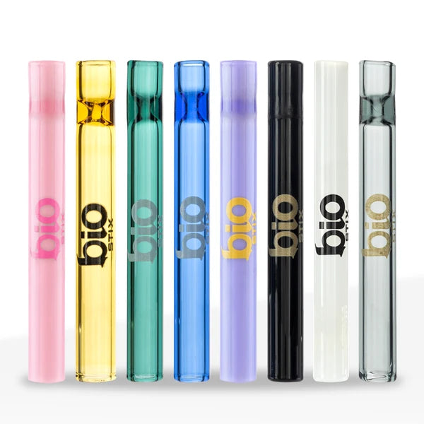 BIO STIX 100PC CHILLUM DISPLAY ASSSORTED COLORS