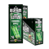 BLUUM ROLLS 1G 2/PK 10PK/BOX GREEN LOTUS (CARAMEL APPLE)
