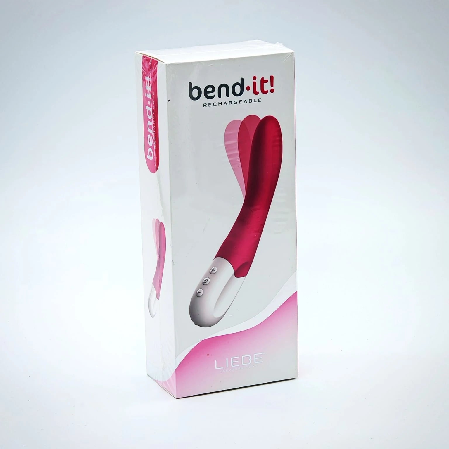 LIEBE ADULT TOY BEND IT VIBRATOR CERISE
