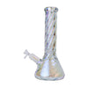 HUMAN GRADE TWISTED IRIDESCENT BEAKER 12